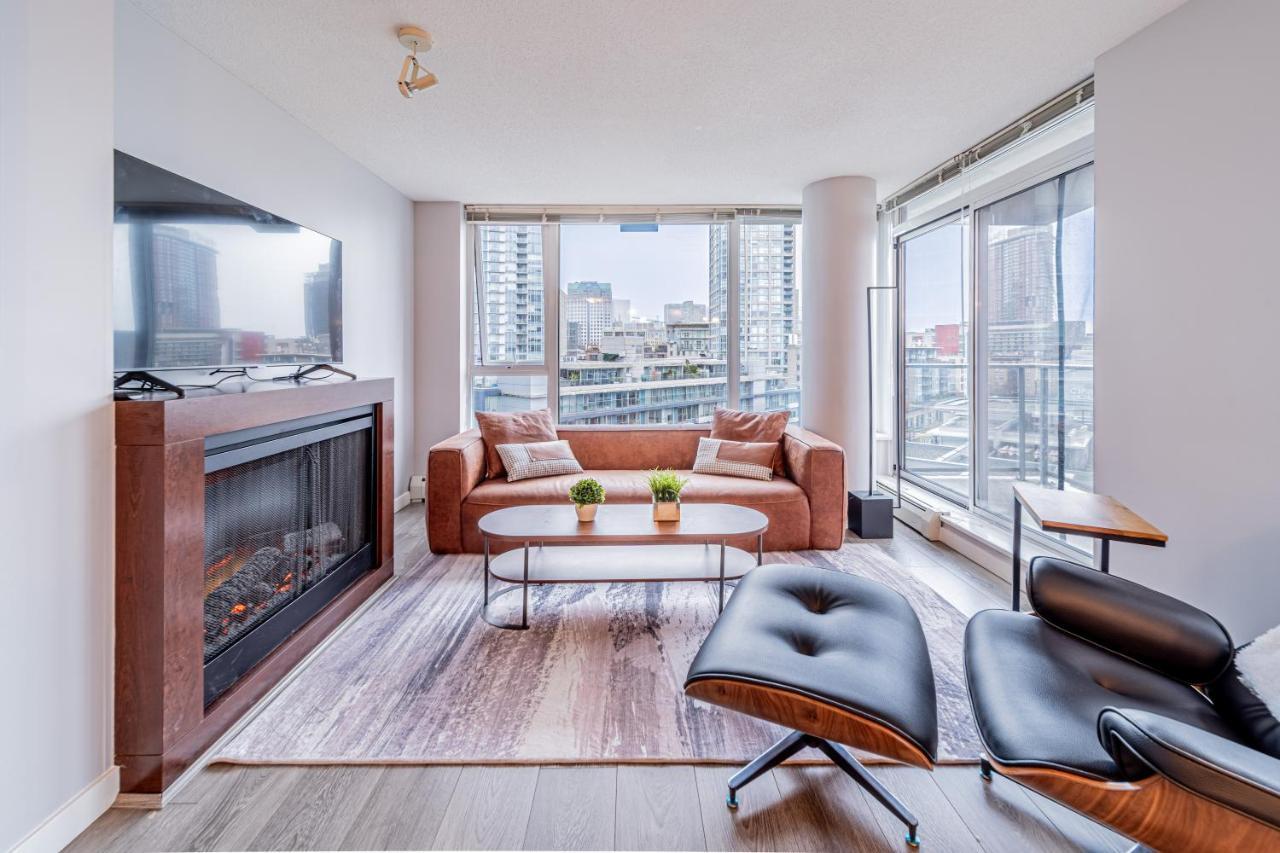 Amazing Views ! Leather Furniture ! Cozy Condo! Βανκούβερ Εξωτερικό φωτογραφία
