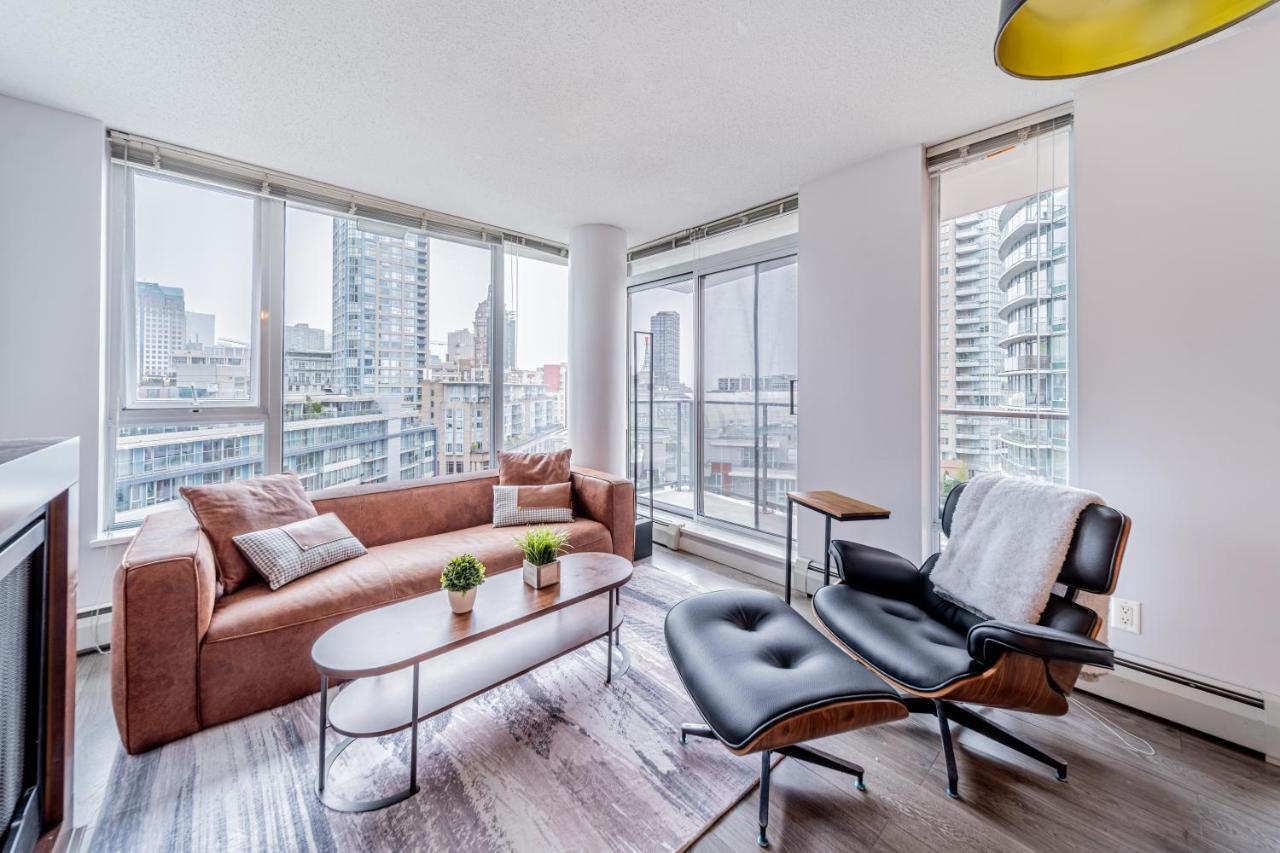 Amazing Views ! Leather Furniture ! Cozy Condo! Βανκούβερ Εξωτερικό φωτογραφία